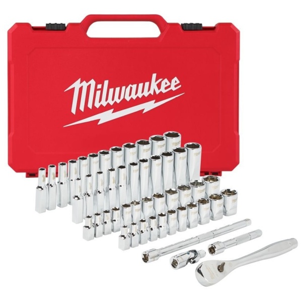 Kit Chei Tubulare 50 Piese Milwaukee 4932464944